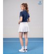Áo thể thao nữ AC-3856 Navy phối trắng